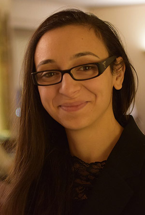 Lina Necib, lead author of the study, and postdoctoral scholar in theoretical physics at Caltech. Image Credit: Caltech/Necib