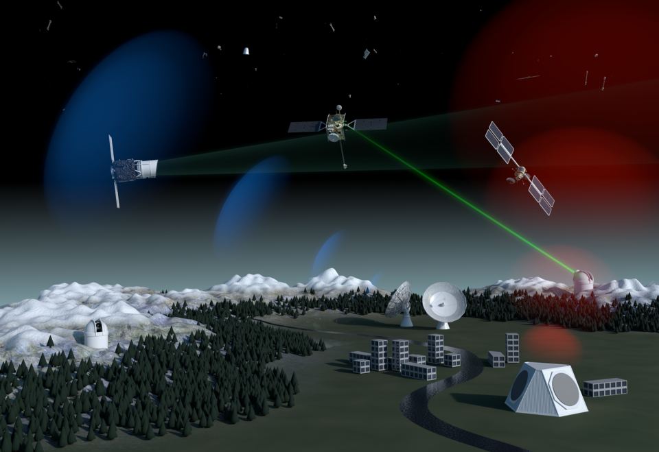 First Laser Space Debris Detection Made... in Daylight - Universe Today