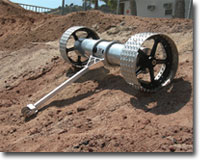 A prototype of the Axel rover that would be lowered into a lava tube on the Moon as part of the proposed Moon Diver mission. Image Credit: By https://www-robotics.jpl.nasa.gov/systems/system.cfm?System=16 - NASA's Jet Propulsion Laboratory, Public Domain, https://commons.wikimedia.org/w/index.php?curid=81681899