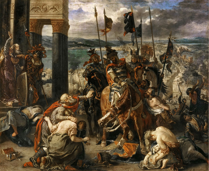 The Entry of the Crusaders into Constantinople, by Eugène Delacroix, 1840. Image Credit: By Eugène Delacroix - The Yorck Project (2002) 10.000 Meisterwerke der Malerei (DVD-ROM), distributed by DIRECTMEDIA Publishing GmbH. ISBN: 3936122202., Public Domain, https://commons.wikimedia.org/w/index.php?curid=150159