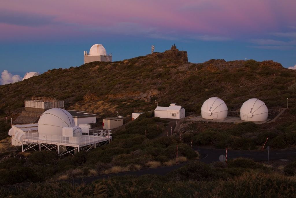 The University of Warwick observatory campus on La Palma in the Canary Islands.