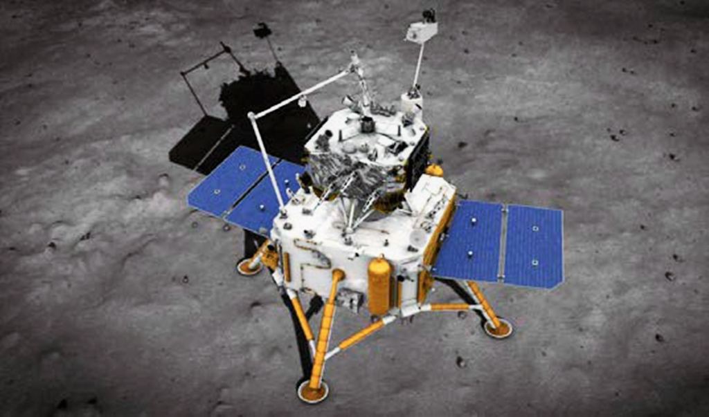 China’s Lander Has Detected Water on the Moon
