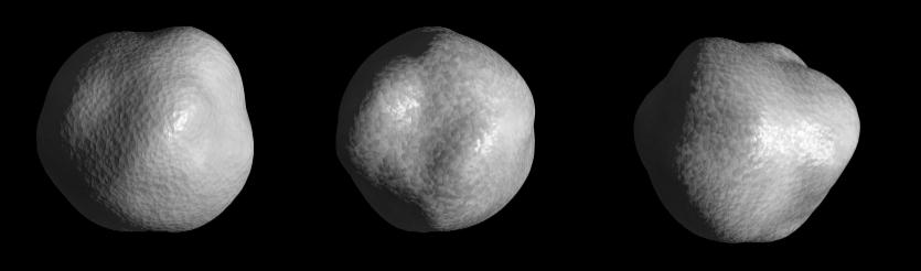 1998 KY26 is a water-rich Apollo Group asteroid that's rich in water. Hayabusa2 is heading for a rendezvous. Image Credit: NASA, JPL, image courtesy of Steve Ostro
