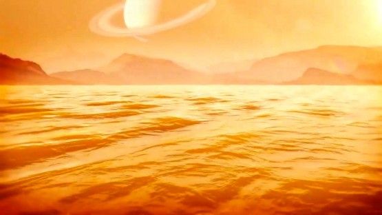 The Largest Sea On Titan Could Be Over 300 Meters Deep - Universe Today