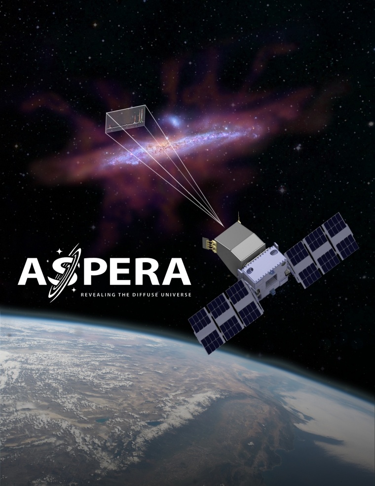 Artist depiction of the Aspera mission.