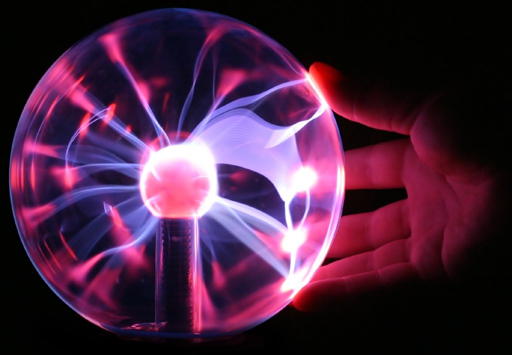 Image of a plasma globe.