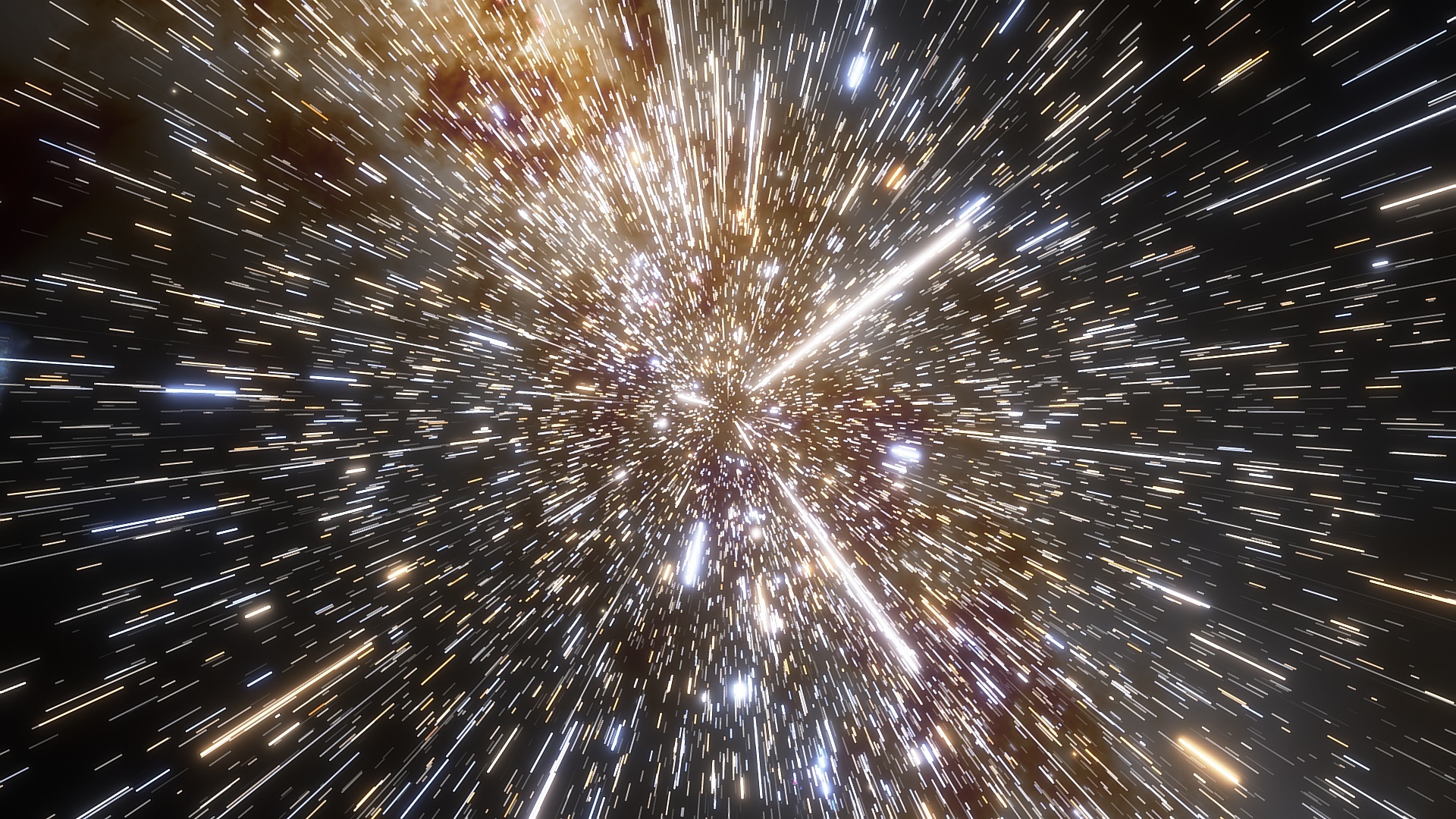 Simulated Hyperspace Travel