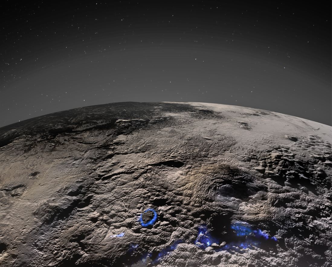 Pluto’s Surface was Shaped by Ice Volcanoes