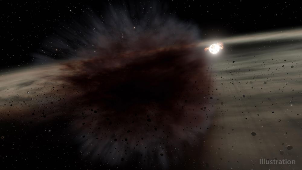 Astronomers See the Wreckage Where Planets Crashed Into Each Other in a Distant ..