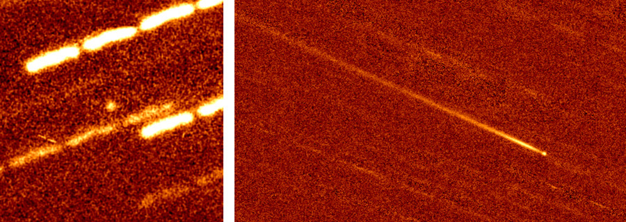 Astronomers see a "near the Sun" comet disintegrate as it flew too close to the Sun