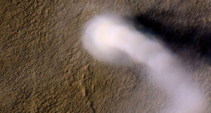 Dust Devils and Strong Winds Produce the Constant Haze on Mars