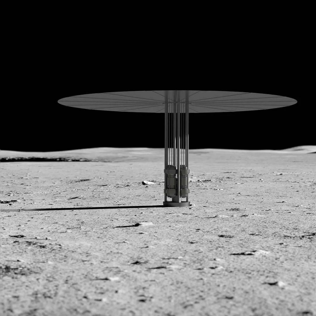 NASA Funds the Development of a Nuclear Reactor on the Moon That Would Last for 10 Years