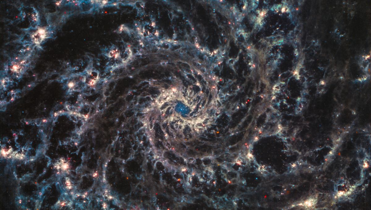 Here’s M74 Like You’ve Never Seen it Before, Thanks to Judy Schmidt and JWST