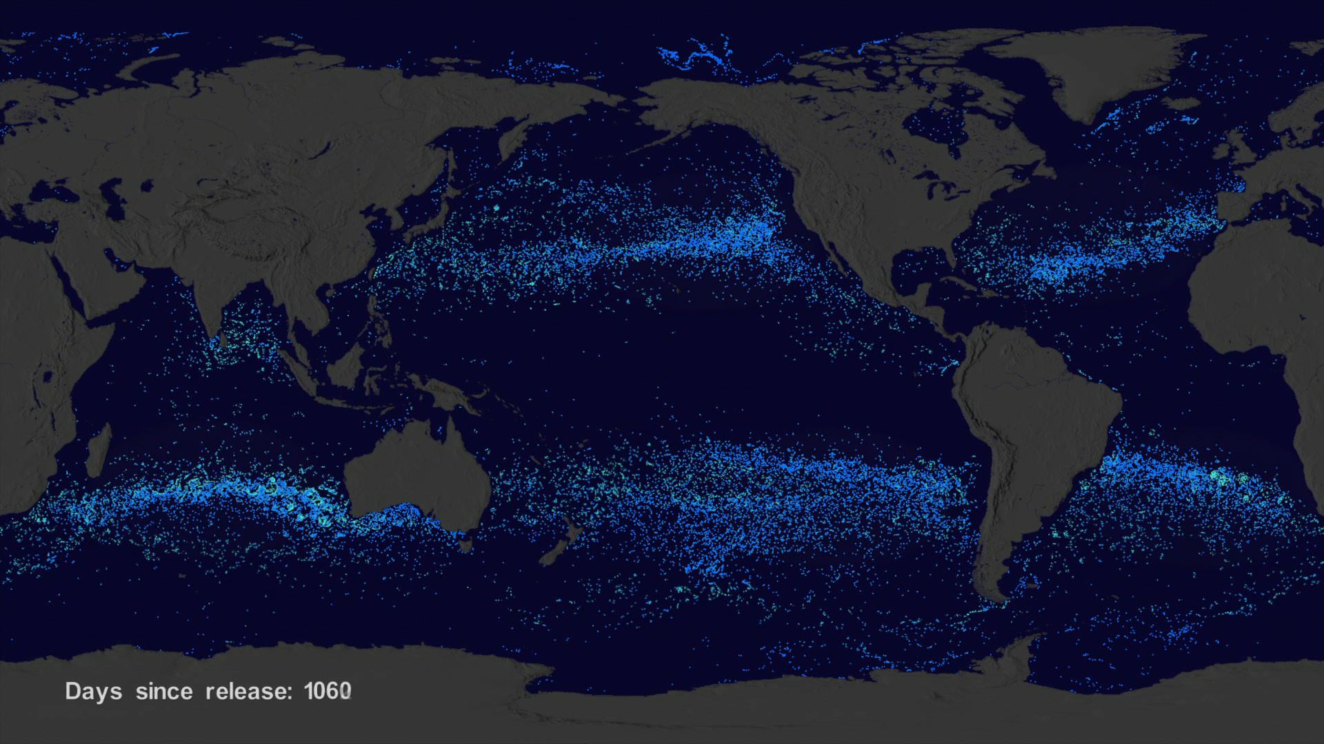 garbage patches in Earth's oceans
