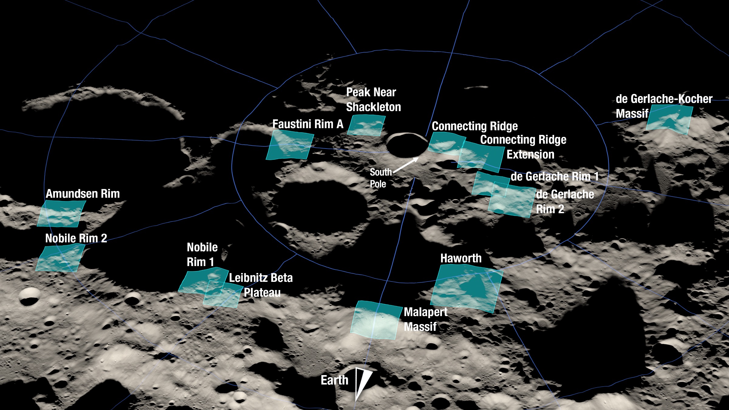 Here is Where Astronauts Might Land on the Moon
