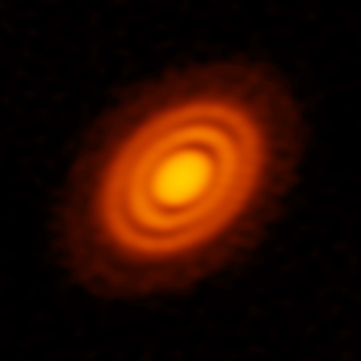 carbon monoxide in protoplanetary disk