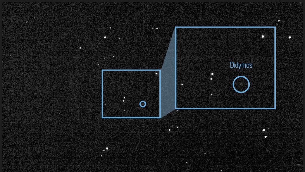 DART Sees Asteroid Didymos for the First Time. In two Weeks, it'll Crash Into the Moon