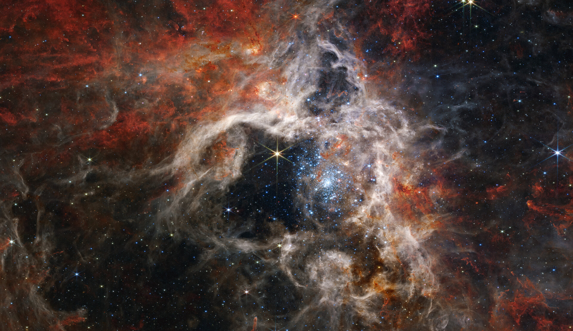 Wow! Here's Webb's View of the Tarantula Nebula