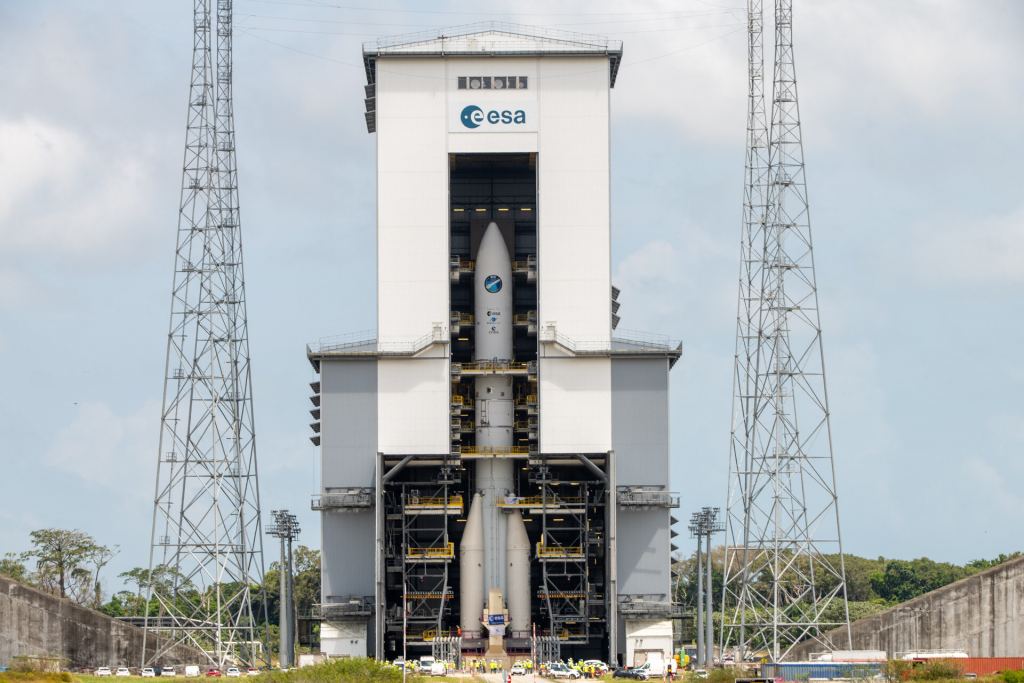 The New Ariane 6 Heavy Lift Rocket is Finally on the Launch Pad, But Won’t Liftoff Until Late 2023