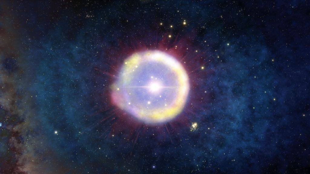 Astronomers see Tantalizing Evidence for one of the First Stars to Form in the Universe