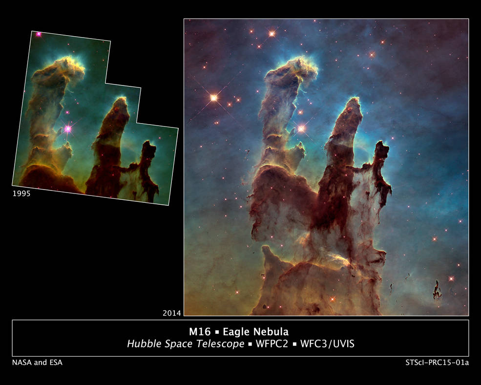 Here’s Webb’s View of the Pillars of Creation