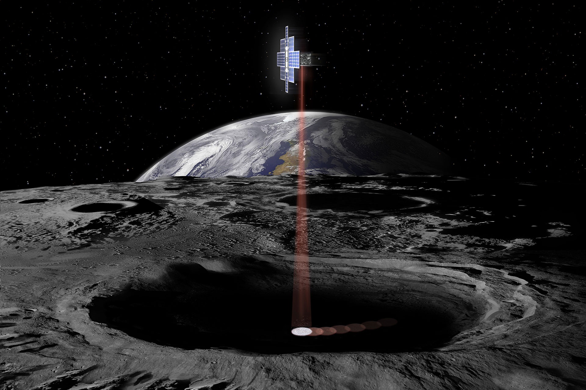Tiny Cubesat Will Shine an Infrared ‘Flashlight’ Into the Moon’s Shadowed Crater..