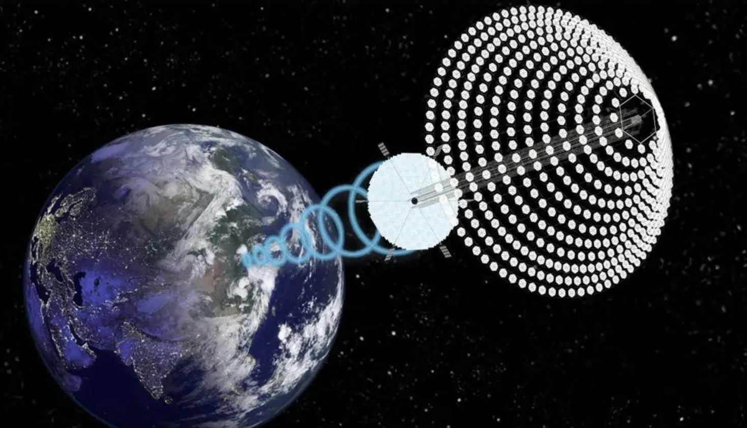 Could Space-based Satellites Power Remote Mines?