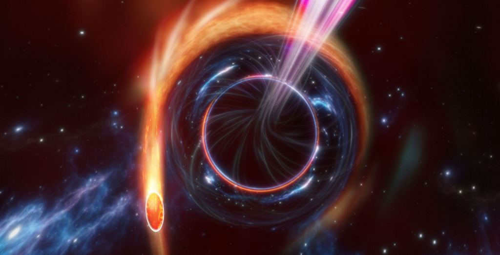 A Black Hole Consumed a Star