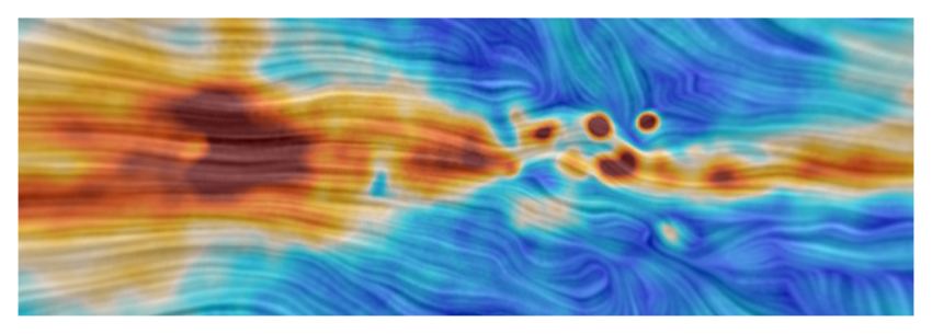 Vous regardez une carte du champ magnétique de la Voie lactée