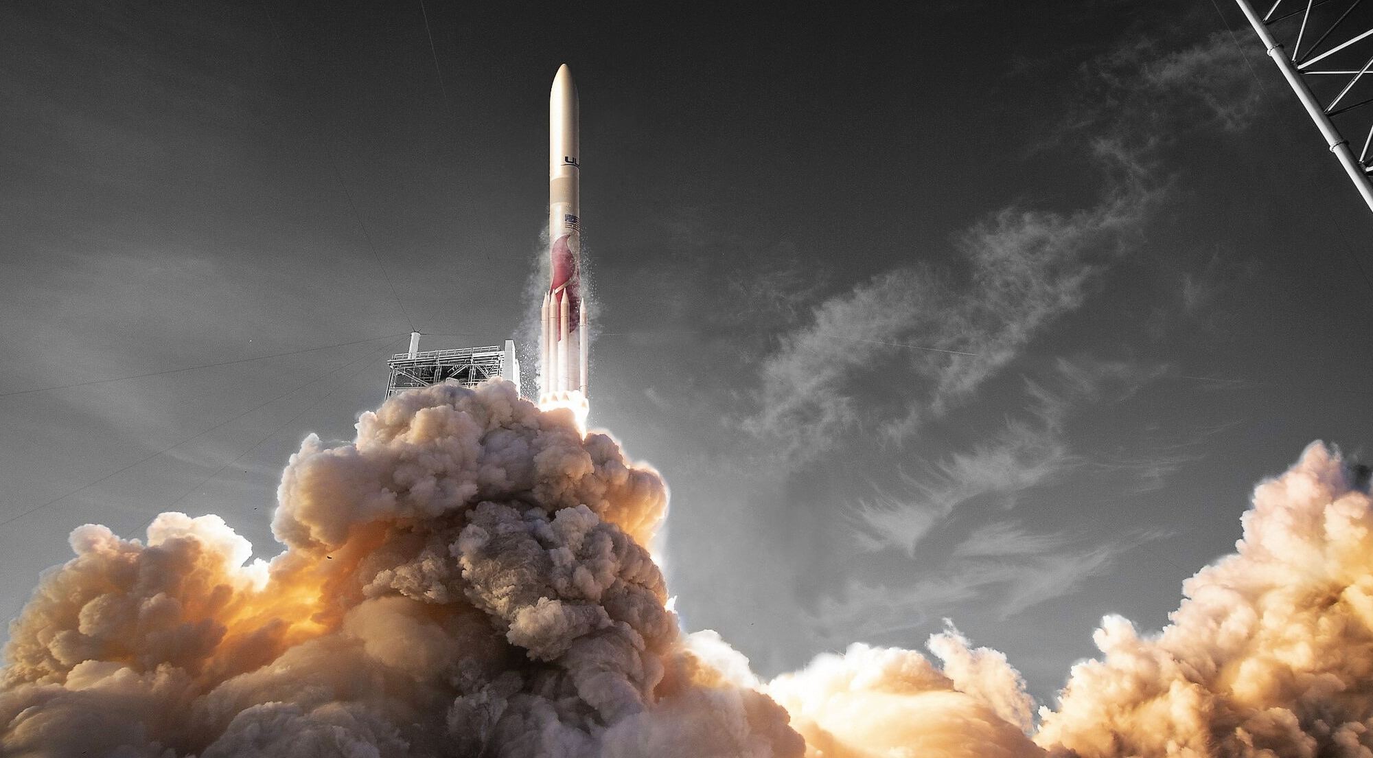 Illustration: Vulcan Centaur rocket launch