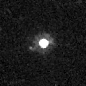 The Hubble Space Telescope captured this image of Quaoar and its moon Weywot on 14 February 2006. Image Credit: By Hubble Space Telescope/Michael E. Brown, Public Domain, https://commons.wikimedia.org/w/index.php?curid=78835233