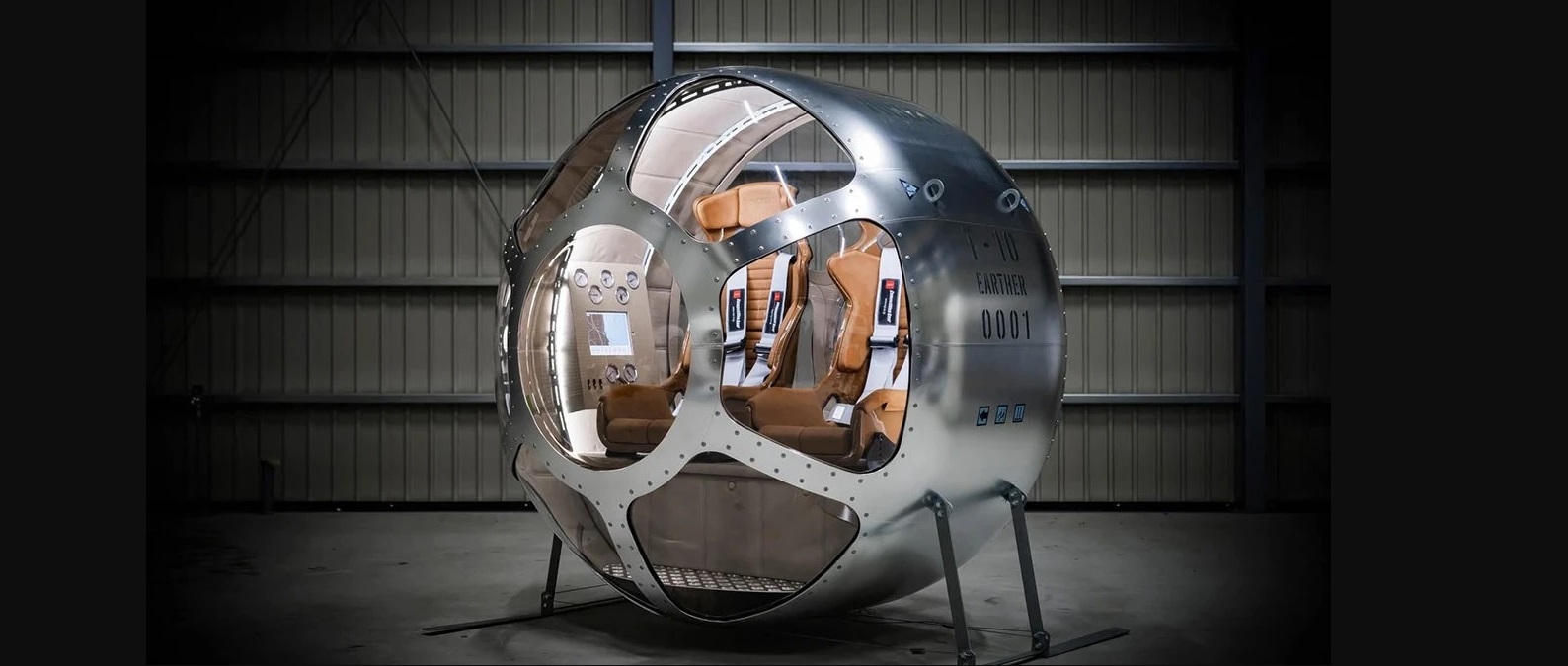 T-10 Earther capsule for Iwaya Giken's Open Universe balloon venture