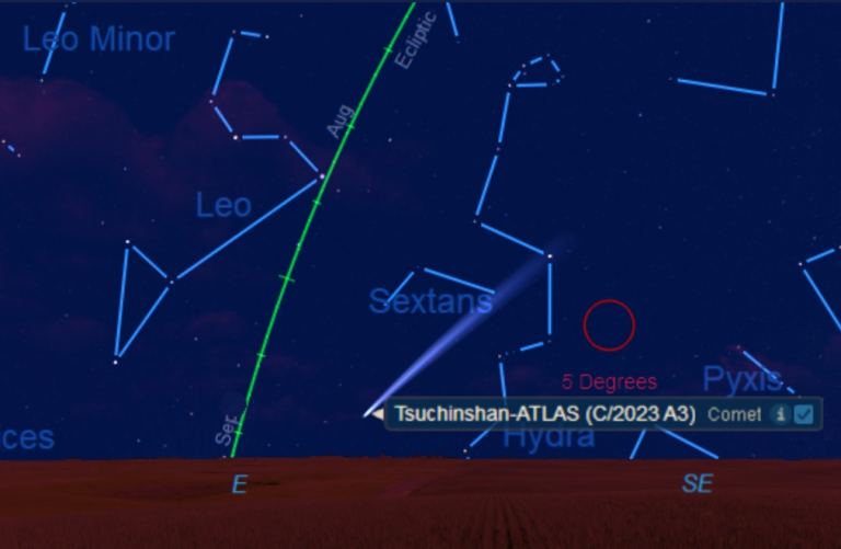 2023 A3 TsuchinshanATLAS a Bright Comet for the End of 2024