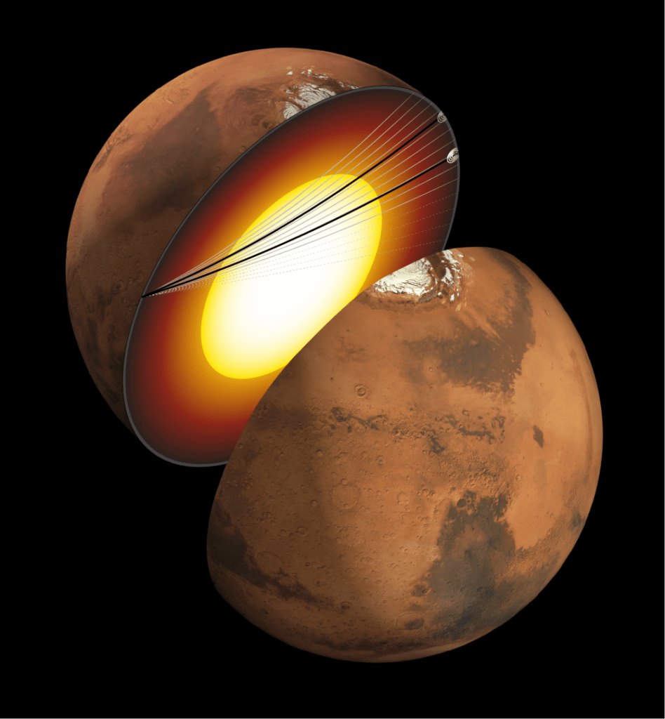 Seismic Waves Help Map the Core of Mars for the First Time