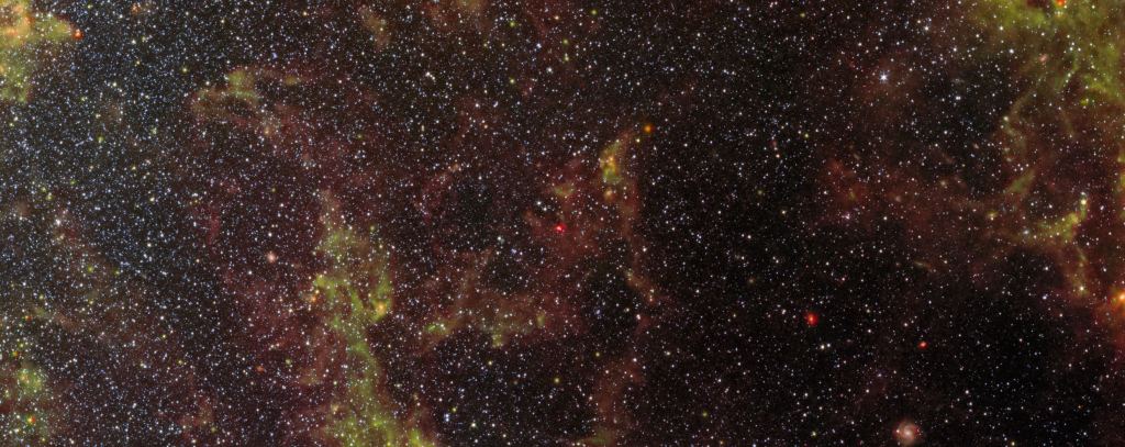 Zooming in on any part of the image brings it to life. It shows a myriad of individual stars and gas clouds and filaments lit up by stars. Image Credit: ESA/Webb, NASA & CSA, J. Lee and the PHANGS-JWST Team