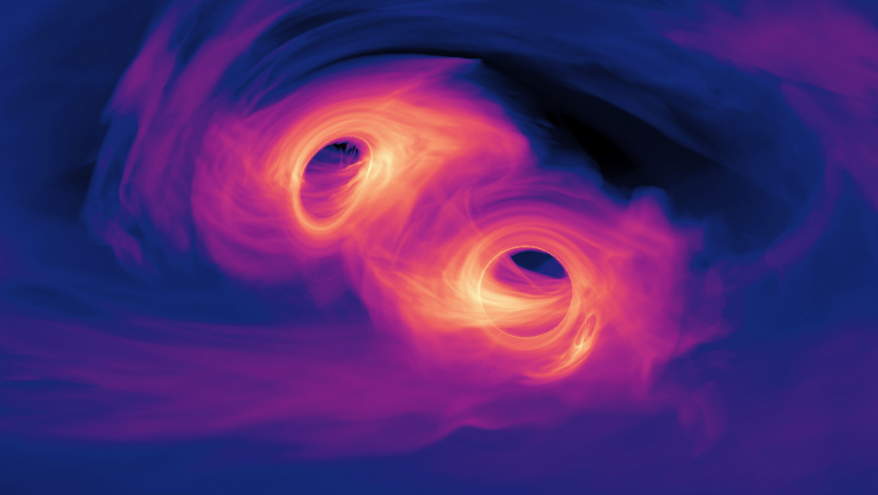 لم يكتشف علماء الفلك أبدًا اندماج الثقوب السوداء الهائلة.  هذا على وشك التغيير
