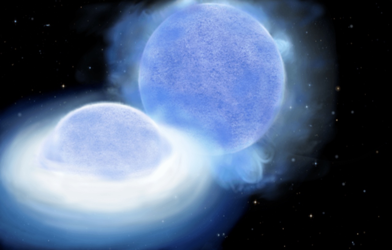 Gwiazda neutronowa kanibalizuje gwiazdę towarzyszącą