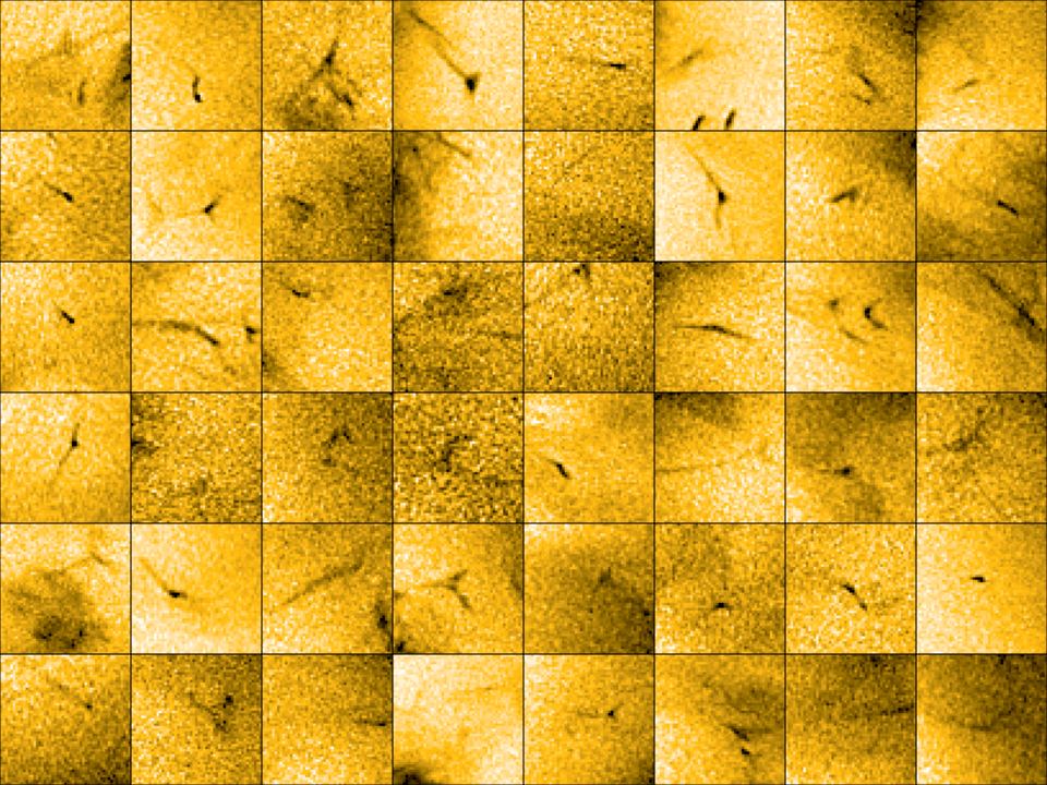 A sequence of Solar Orbiter images showing tiny jets called "picoflares" escaping the Sun and helping to create the solar wind. Courtesy: ESA. 
