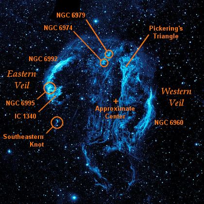 This is a UV image of the Cygnus Loop SNR captured by GALEX, an orbiting UV telescope that was decommissioned in 2013. Image Credit: By Elphion - This file was derived from: Cygnus Loop Nebula.jpg:, CC0, https://commons.wikimedia.org/w/index.php?curid=22859583