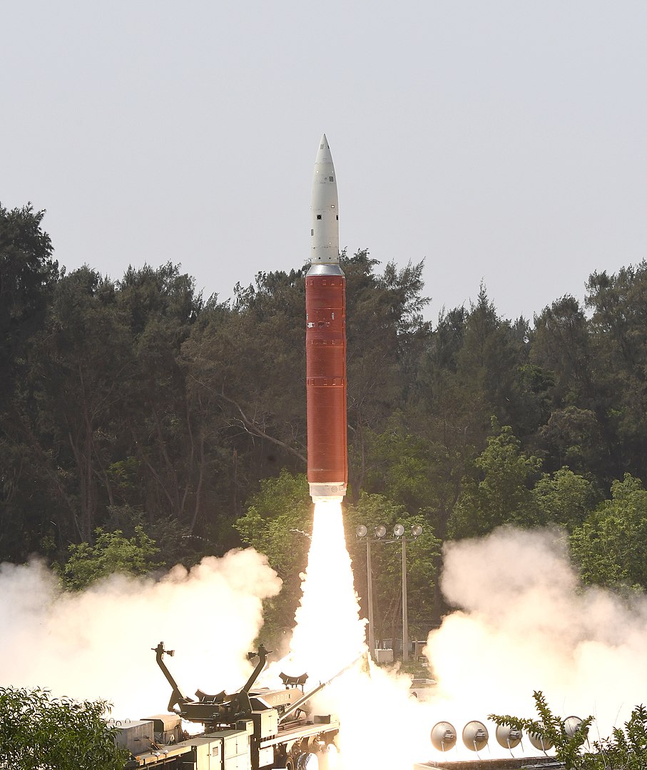 In 2019, India tested their own ASAT missile. They successfully destroyed one of their own satellites, and they faced criticism for the test and the hazardous debris cloud. Image Credit: By Ministry of Defence (GODL-India), GODL-India, https://commons.wikimedia.org/w/index.php?curid=77601080