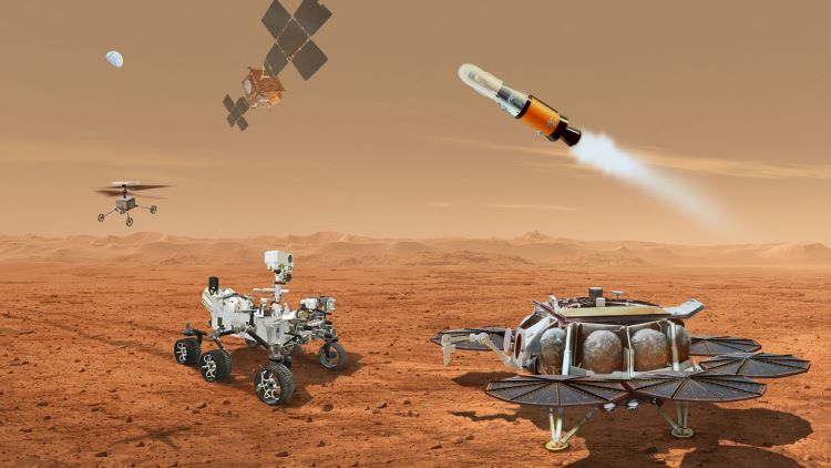 La NASA está probando la próxima generación de helicópteros para Marte.