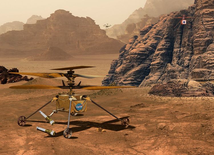 NASA is testing the next generation of Mars helicopters