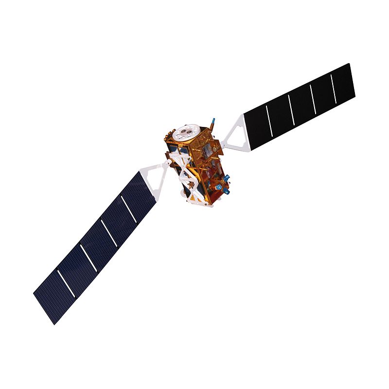 Image of the Sentinel-1 satellite used for antarctic iceberg tracking