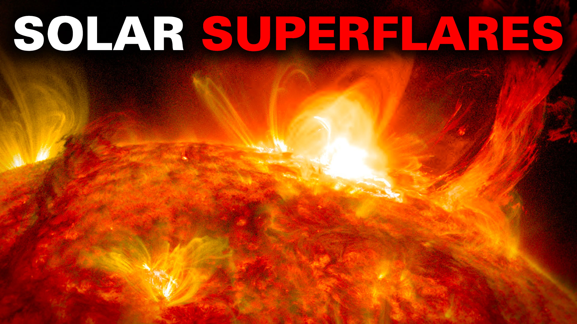 Solar flare. Image credit: NASA