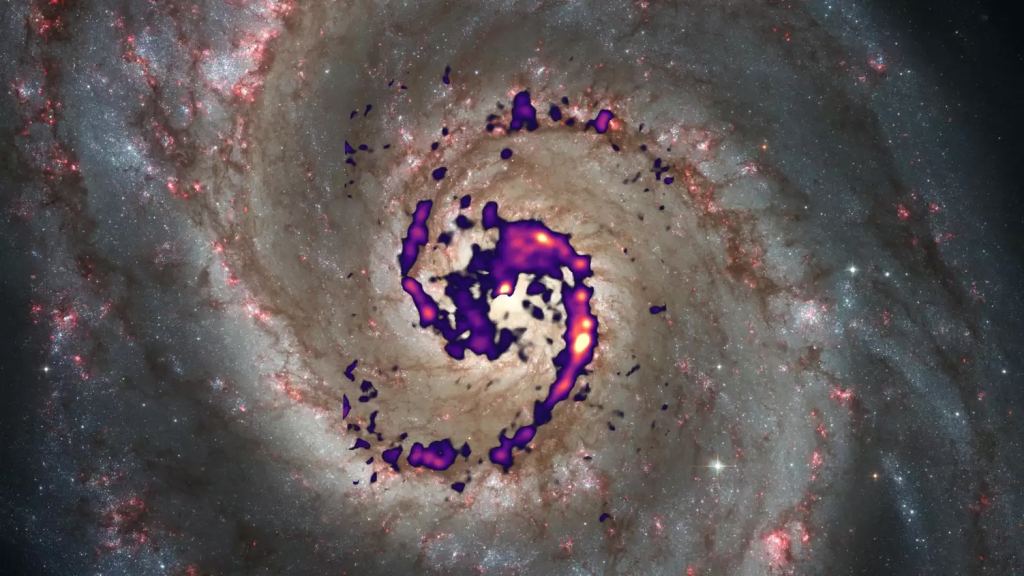 Astronomers Find the Birthplaces of Stars in the Whirlpool Galaxy