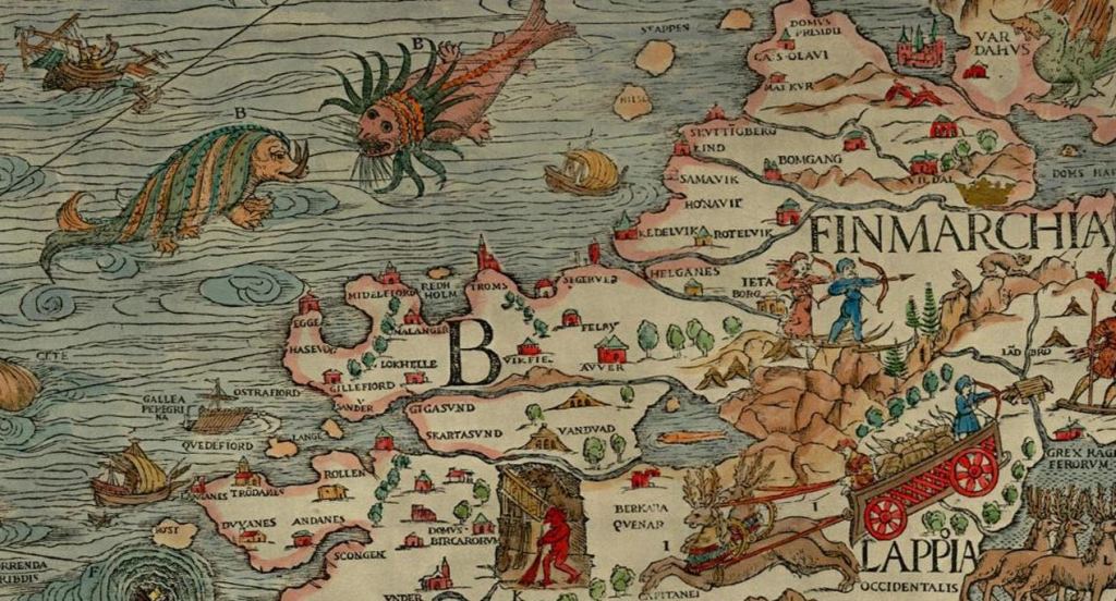 This is a portion of the Carta Marina map from the year 1539. It shows monsters lurking in the unknown waters off of Scandinavia. Are the fears of ASI kind of like this? Or could ASI be the Great Filter? Image Credit: By Olaus Magnus - http://www.npm.ac.uk/rsdas/projects/carta_marina/carta_marina_small.jpg, Public Domain, https://commons.wikimedia.org/w/index.php?curid=558827