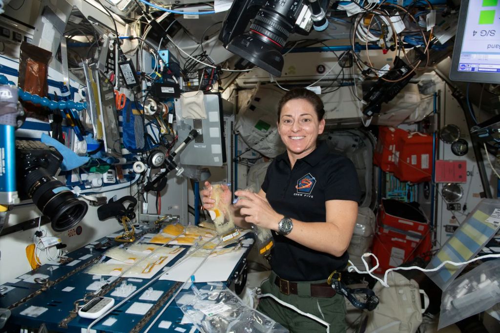 Astronautenvoedsel zal tijdens langdurige missies voedingsstoffen verliezen.  NASA werkt aan een oplossing voor het probleem