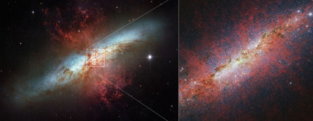 Webb Sees a Galaxy Awash in Star Formation
