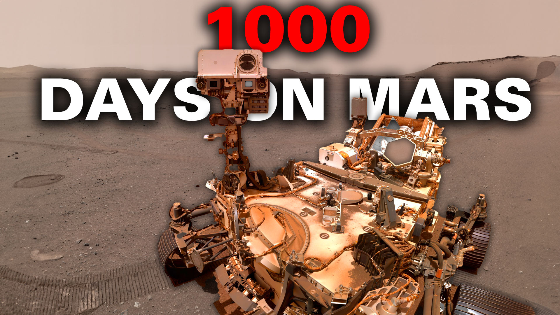 Perseverance concluye más de 1.000 días en Marte.  Todavía va fuerte